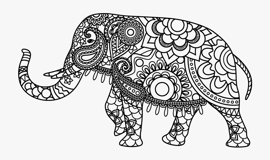 Elephant Mandala Coloring Pages for Adult Unique 78