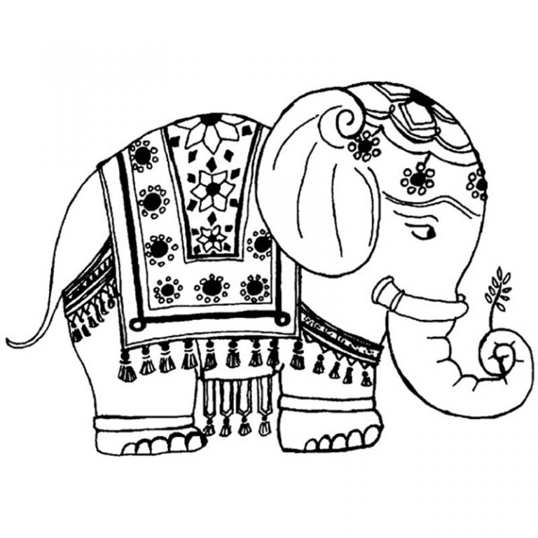 Elephant Mandala Coloring Pages for Adult Unique 84