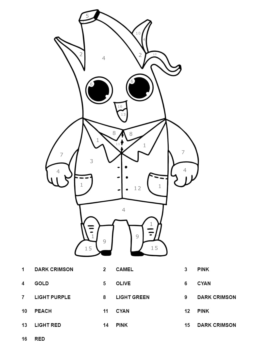 Fortnite Coloring Pages New Skins 10