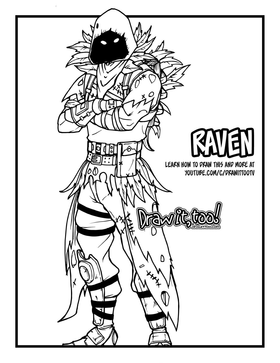 Fortnite Coloring Pages New Skins 100