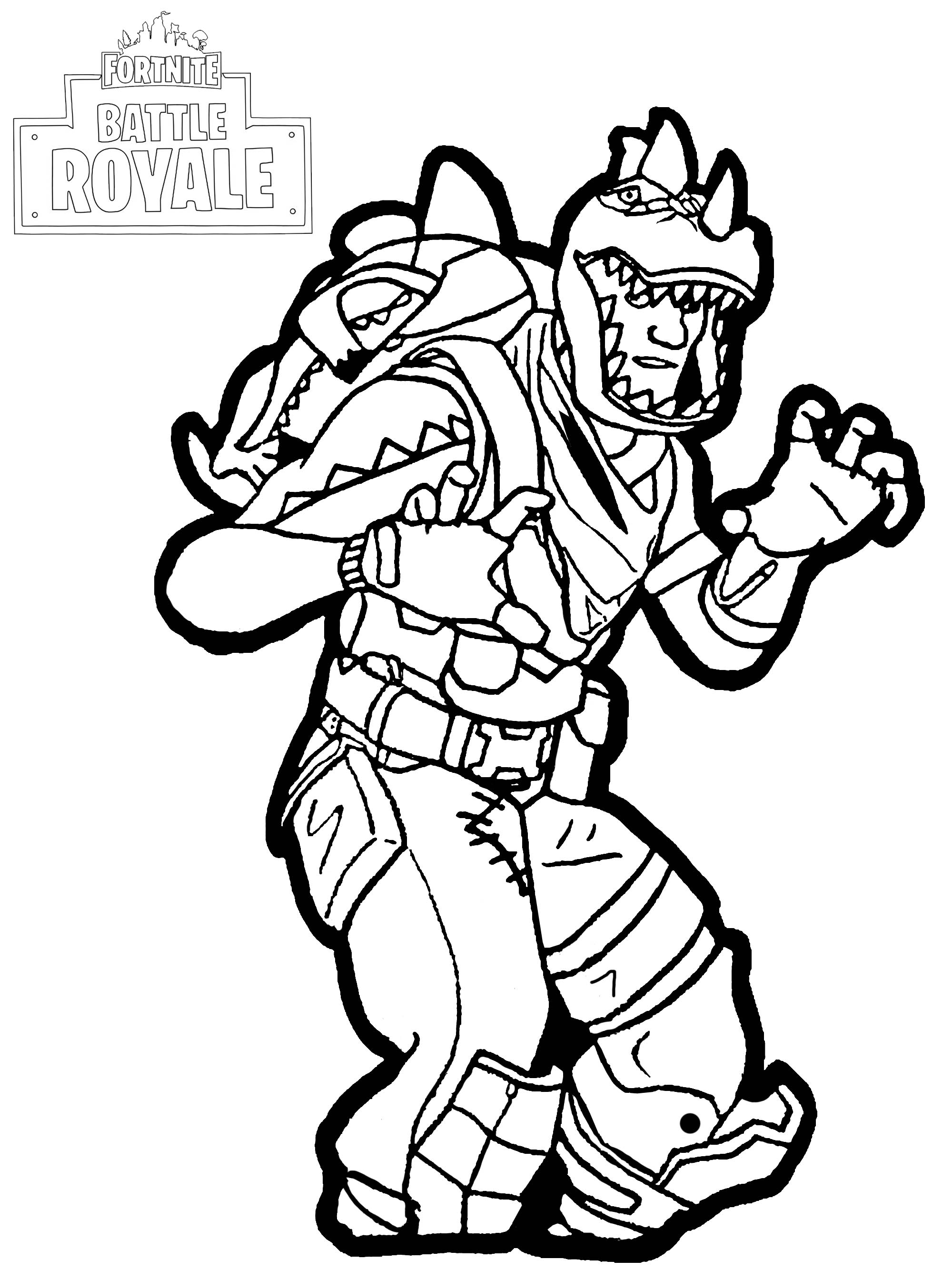 Fortnite Coloring Pages New Skins 106