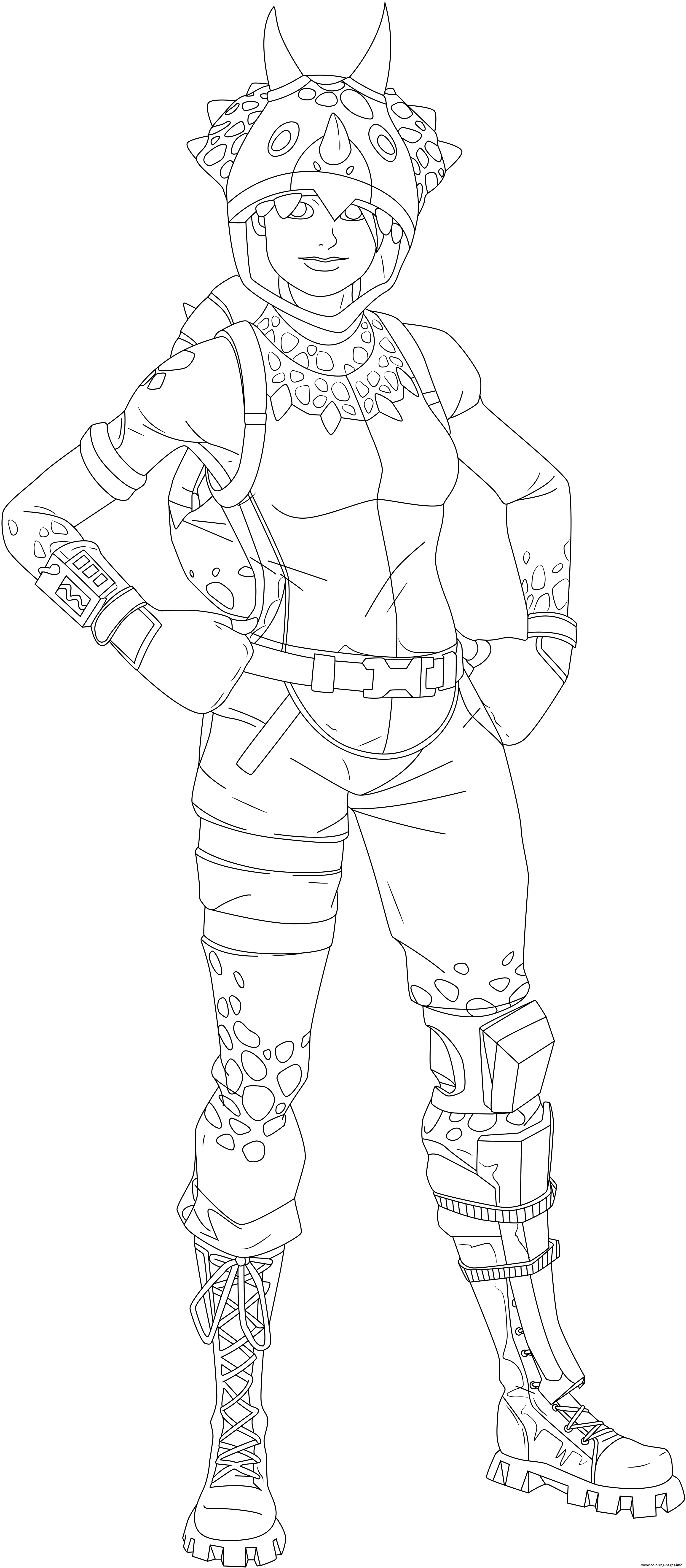 Fortnite Coloring Pages New Skins 115