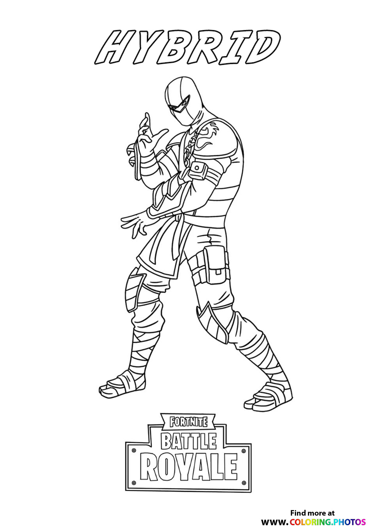 Fortnite Coloring Pages New Skins 116