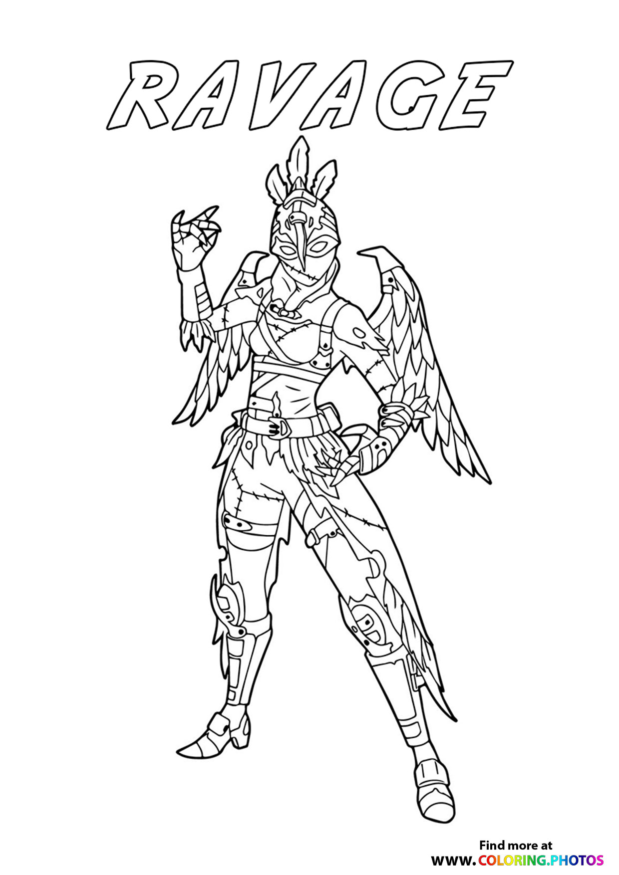 Fortnite Coloring Pages New Skins 117