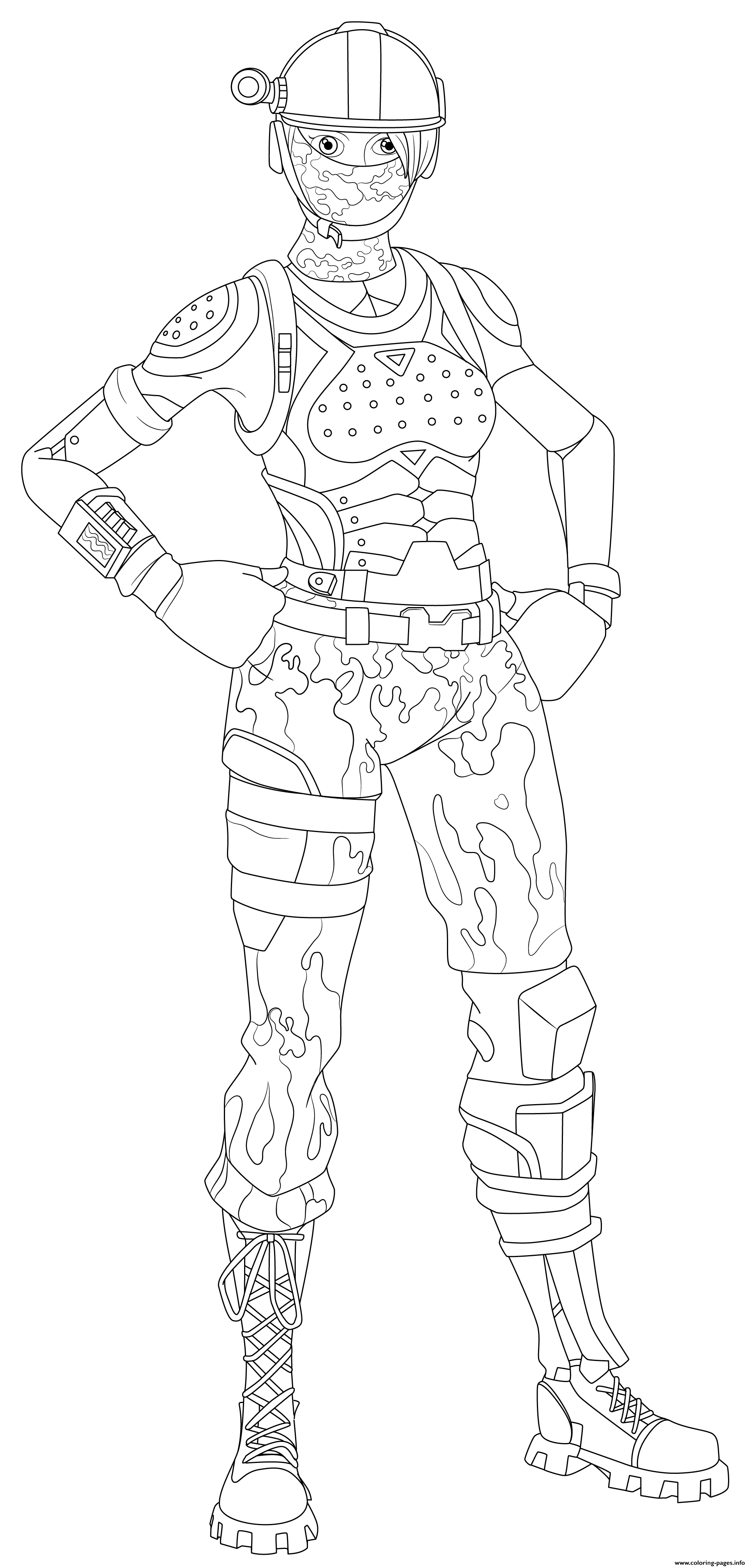 Fortnite Coloring Pages New Skins 133