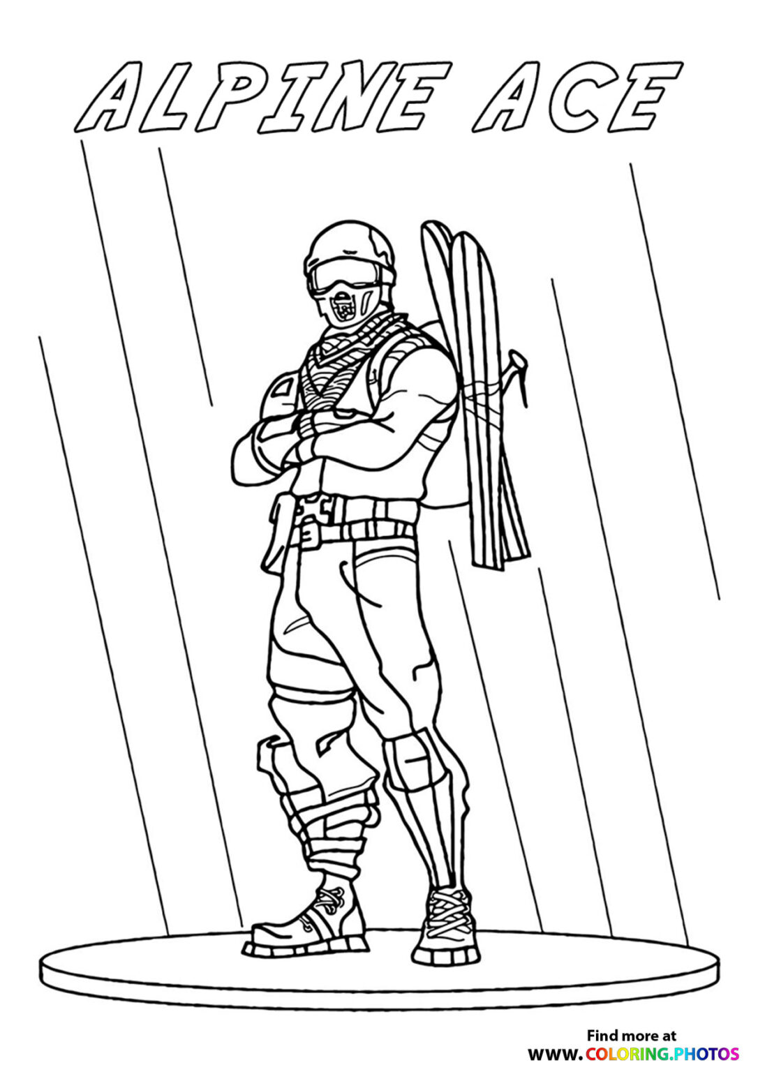 Fortnite Coloring Pages New Skins 135