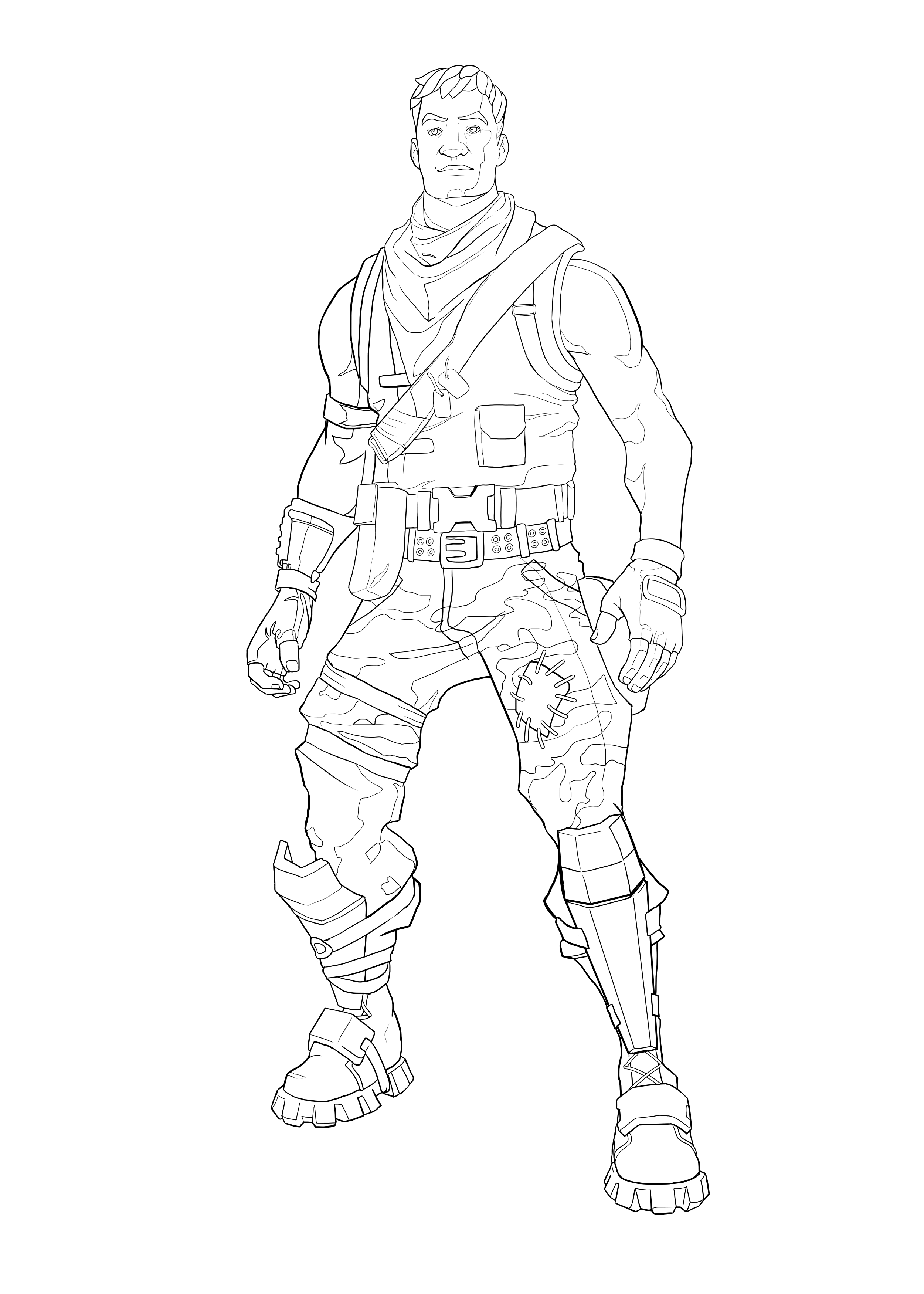 Fortnite Coloring Pages New Skins 137
