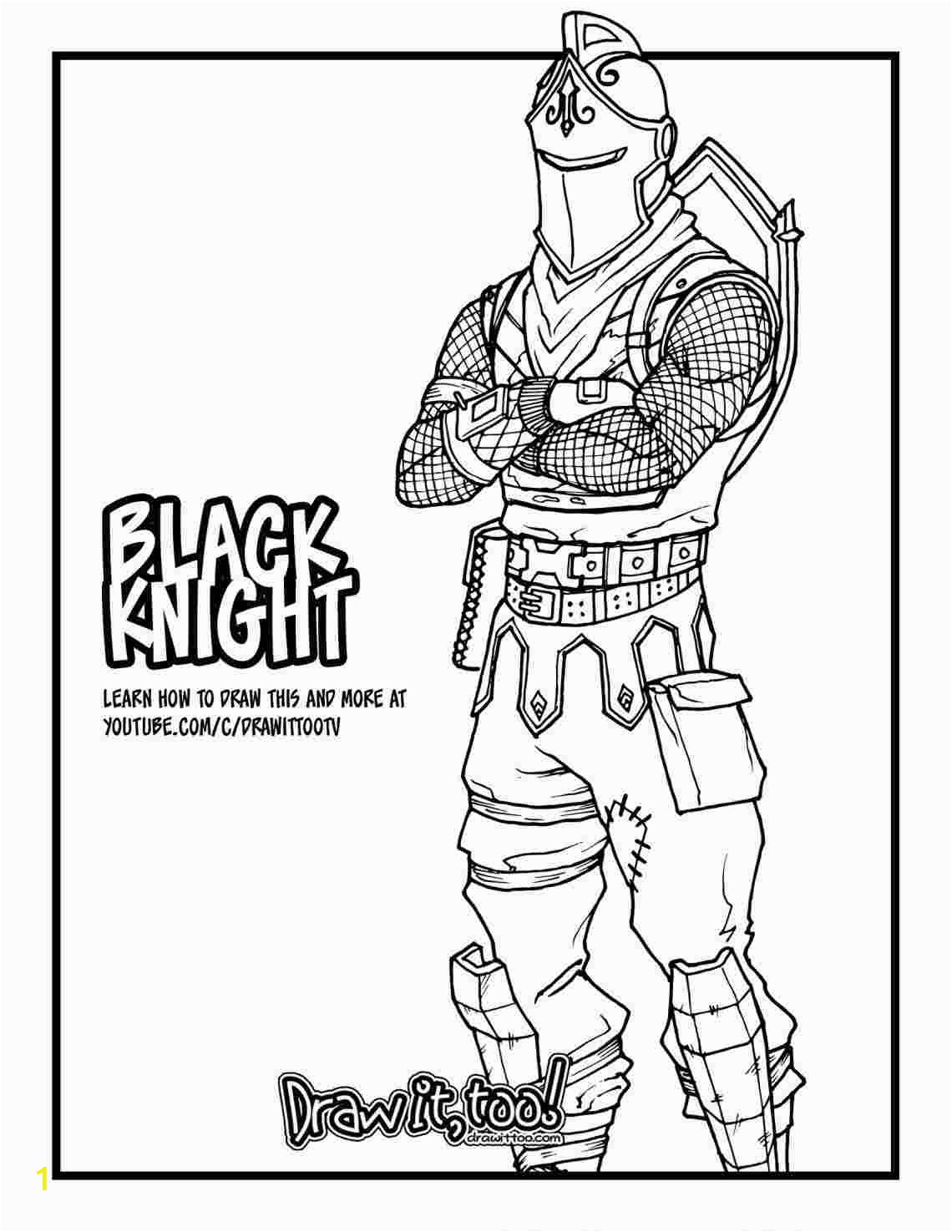 Fortnite Coloring Pages New Skins 140