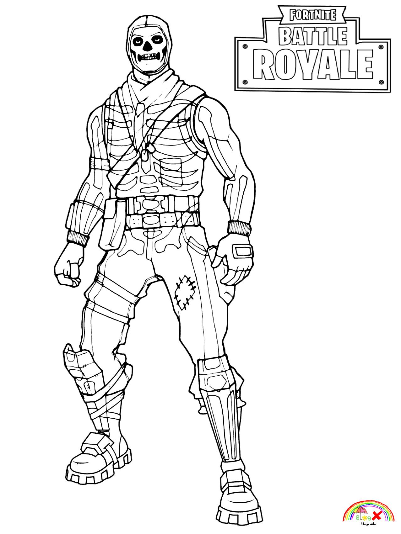 Fortnite Coloring Pages New Skins 143