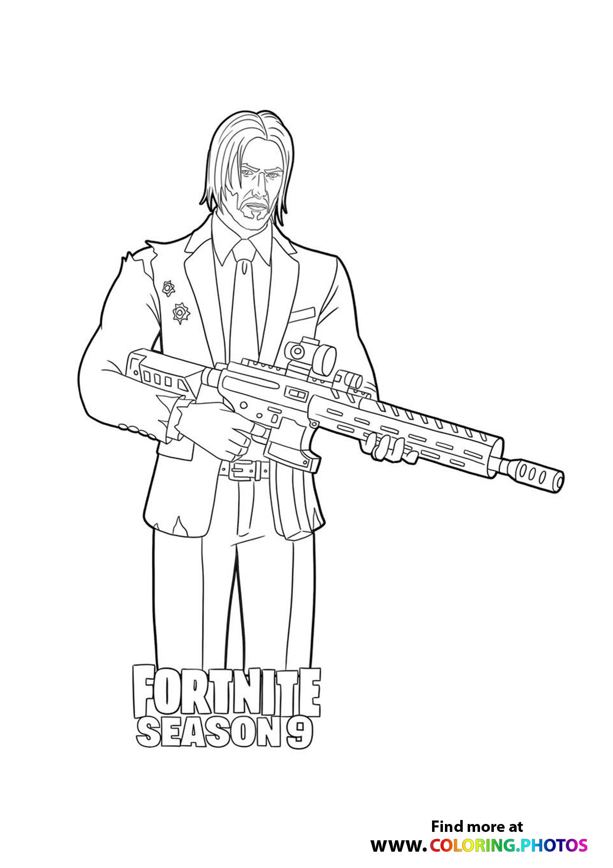 Fortnite Coloring Pages New Skins 18