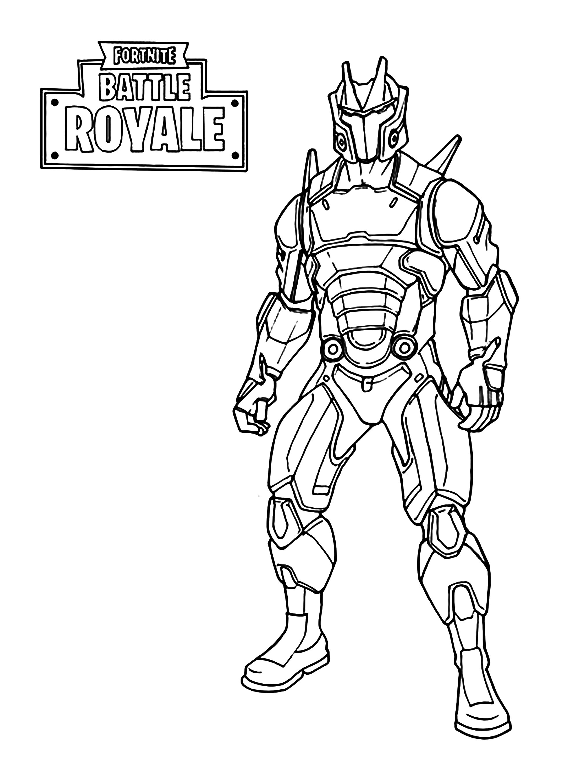 Fortnite Coloring Pages New Skins 22