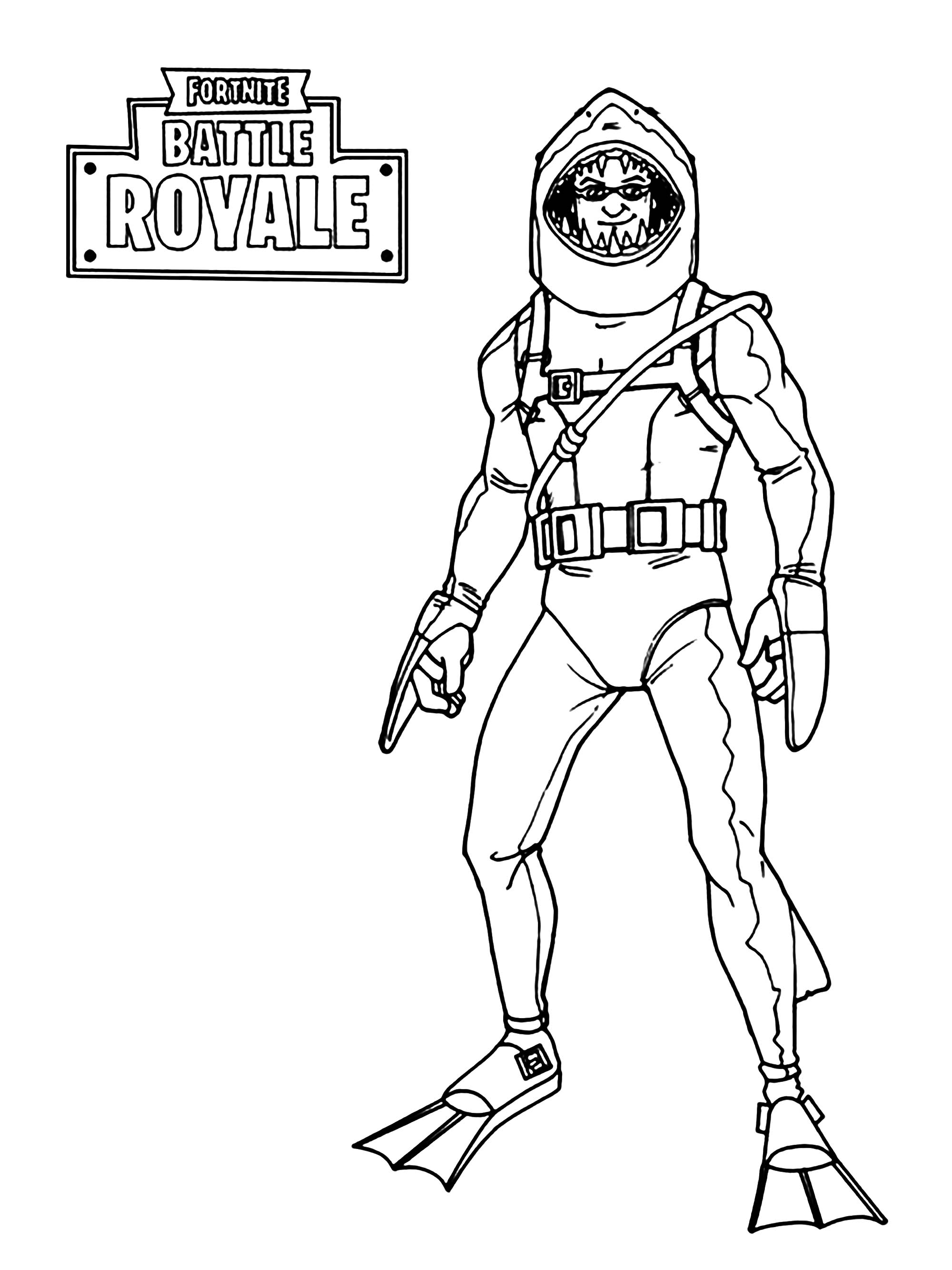 Fortnite Coloring Pages New Skins 23