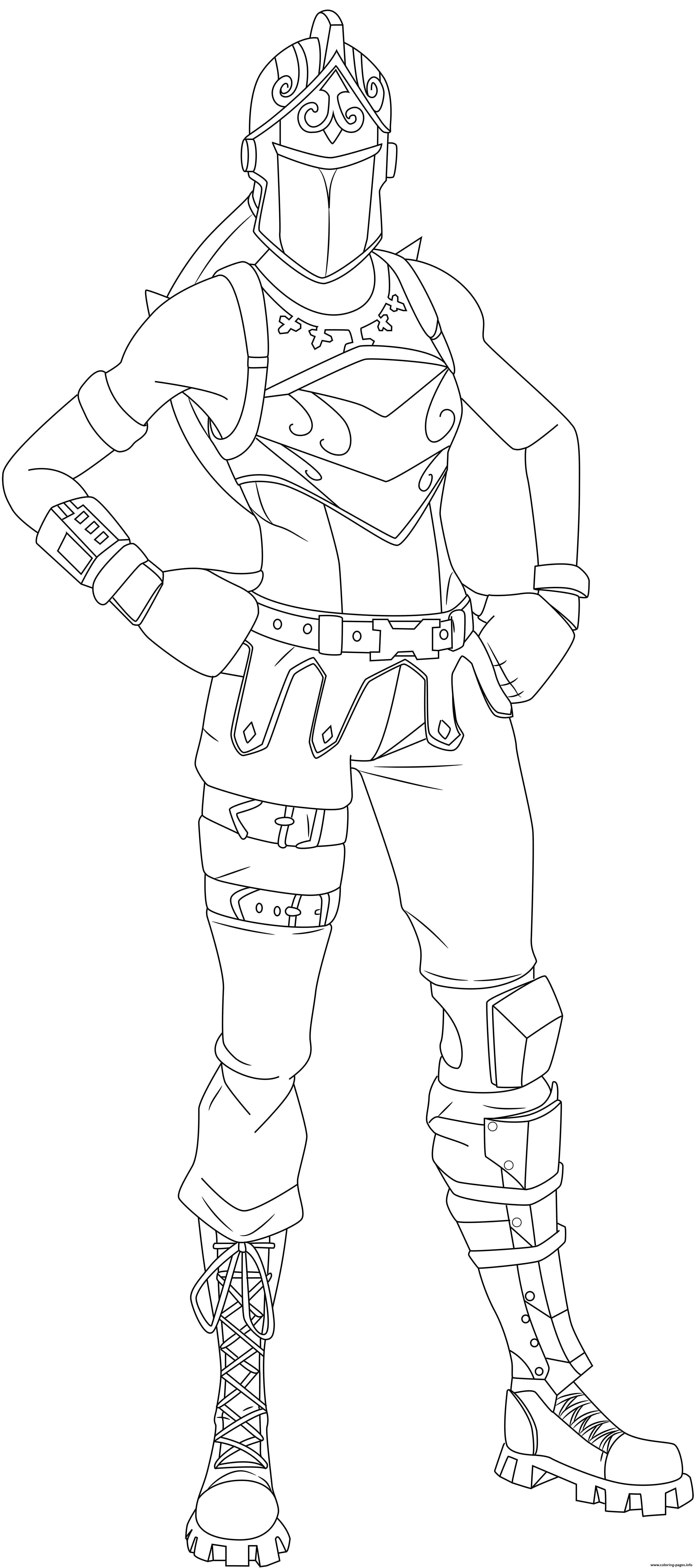 Fortnite Coloring Pages New Skins 25