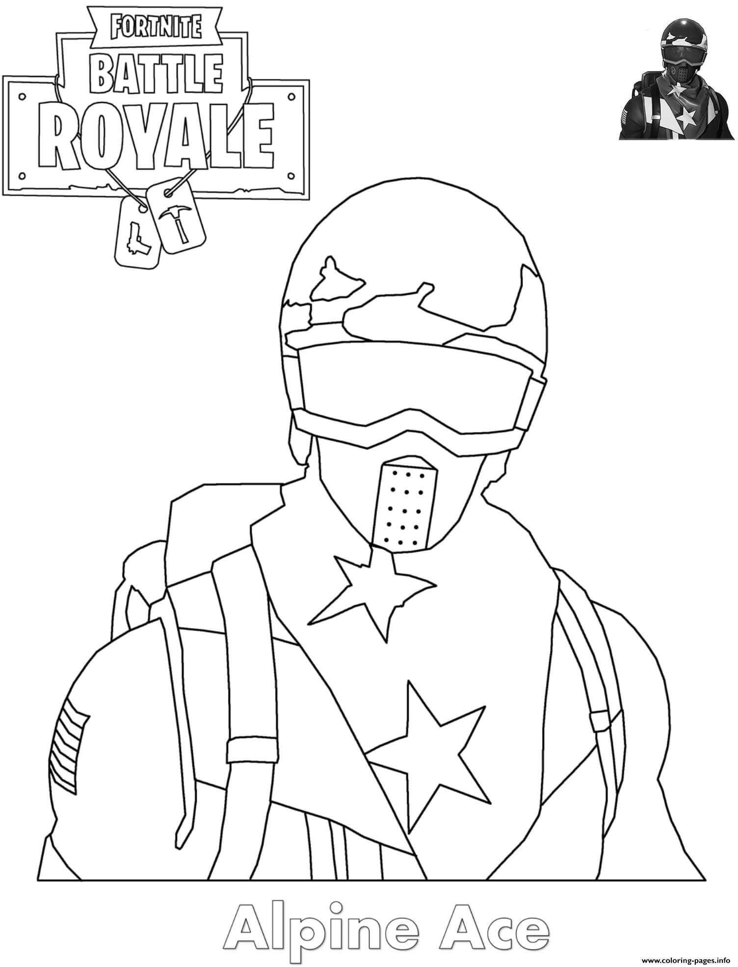 Fortnite Coloring Pages New Skins 28