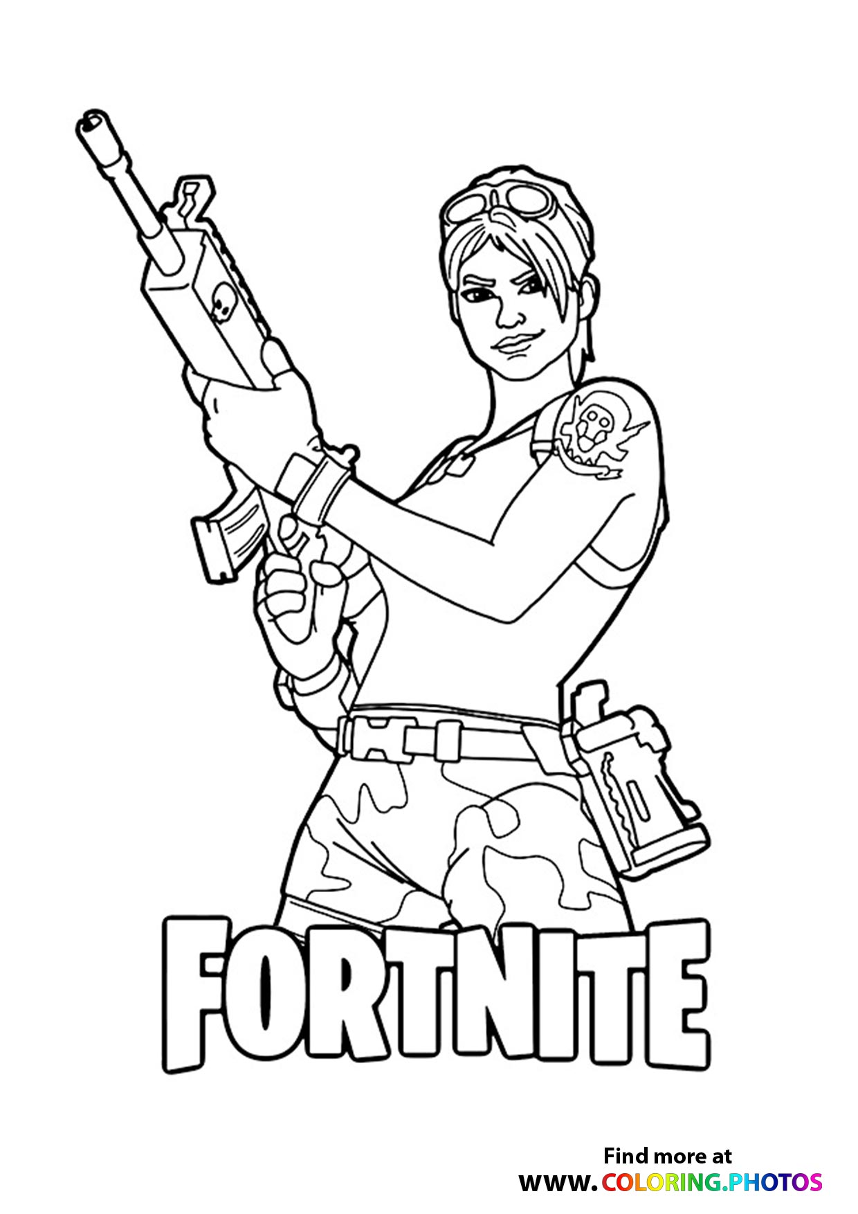 Fortnite Coloring Pages New Skins 34