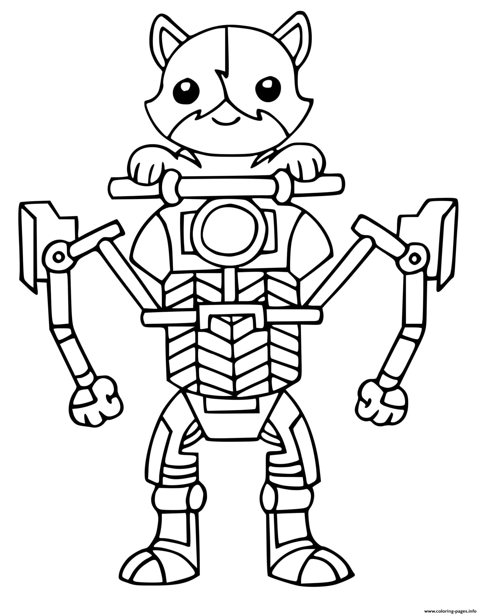 Fortnite Coloring Pages New Skins 47