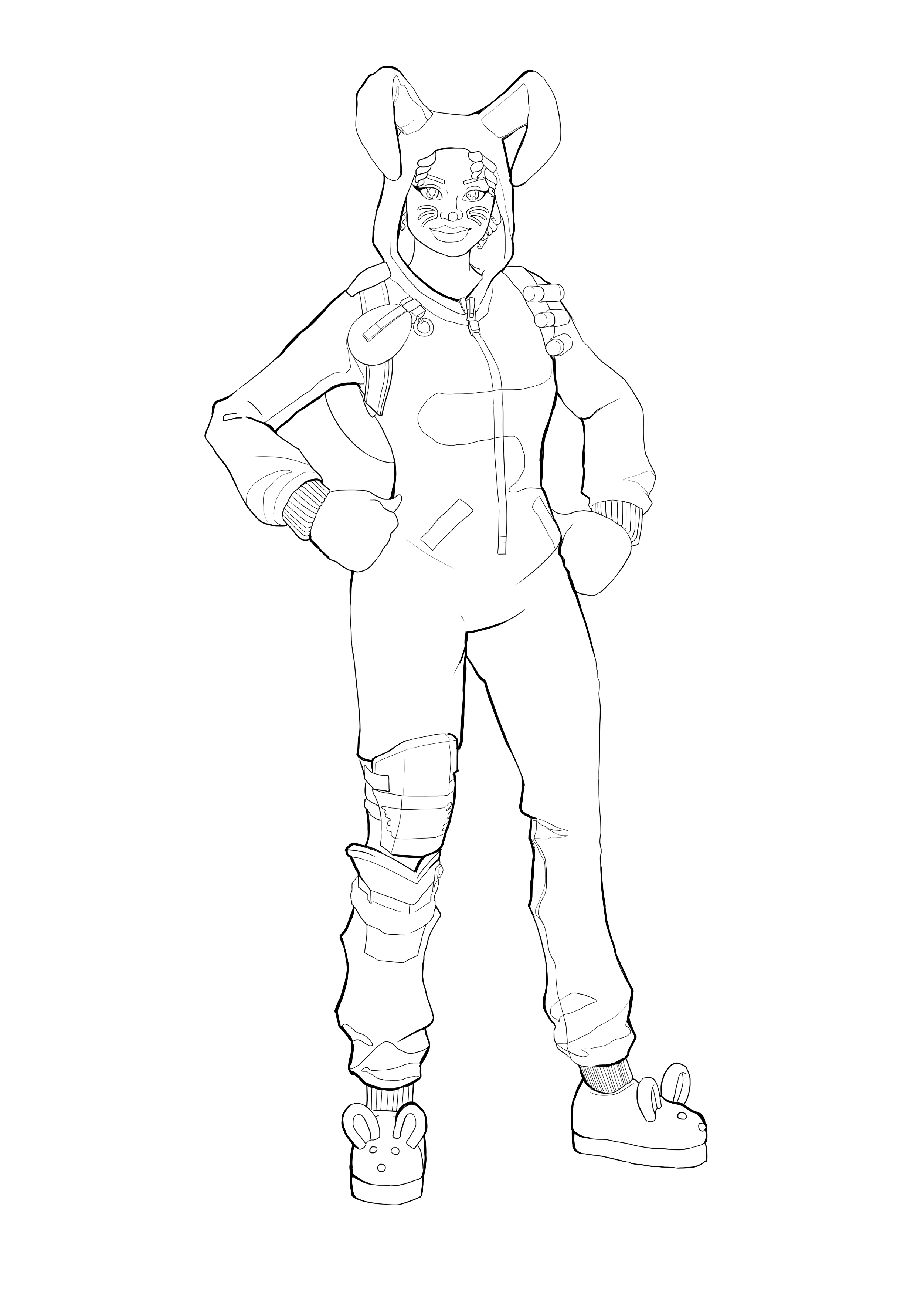 Fortnite Coloring Pages New Skins 50