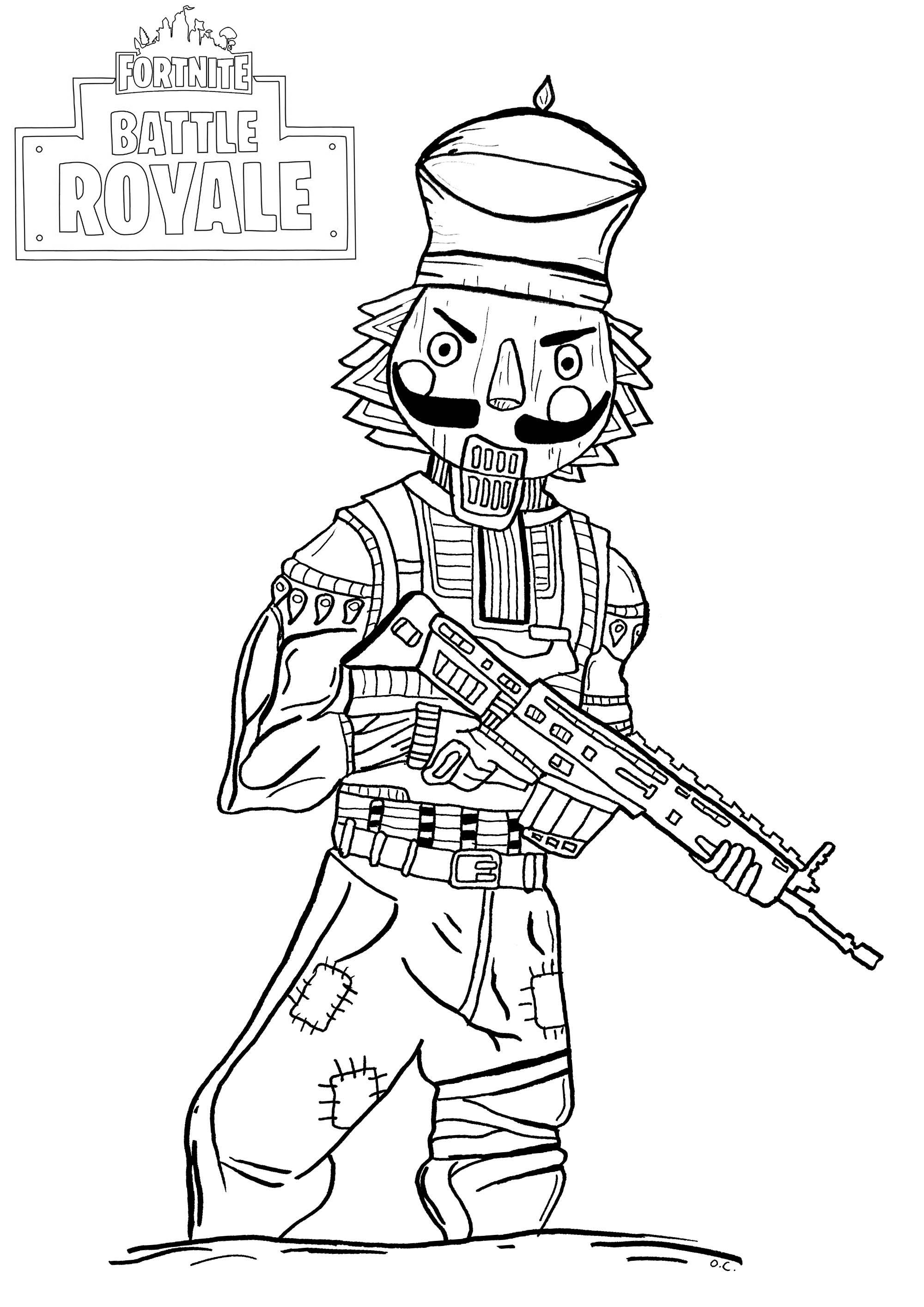 Fortnite Coloring Pages New Skins 58