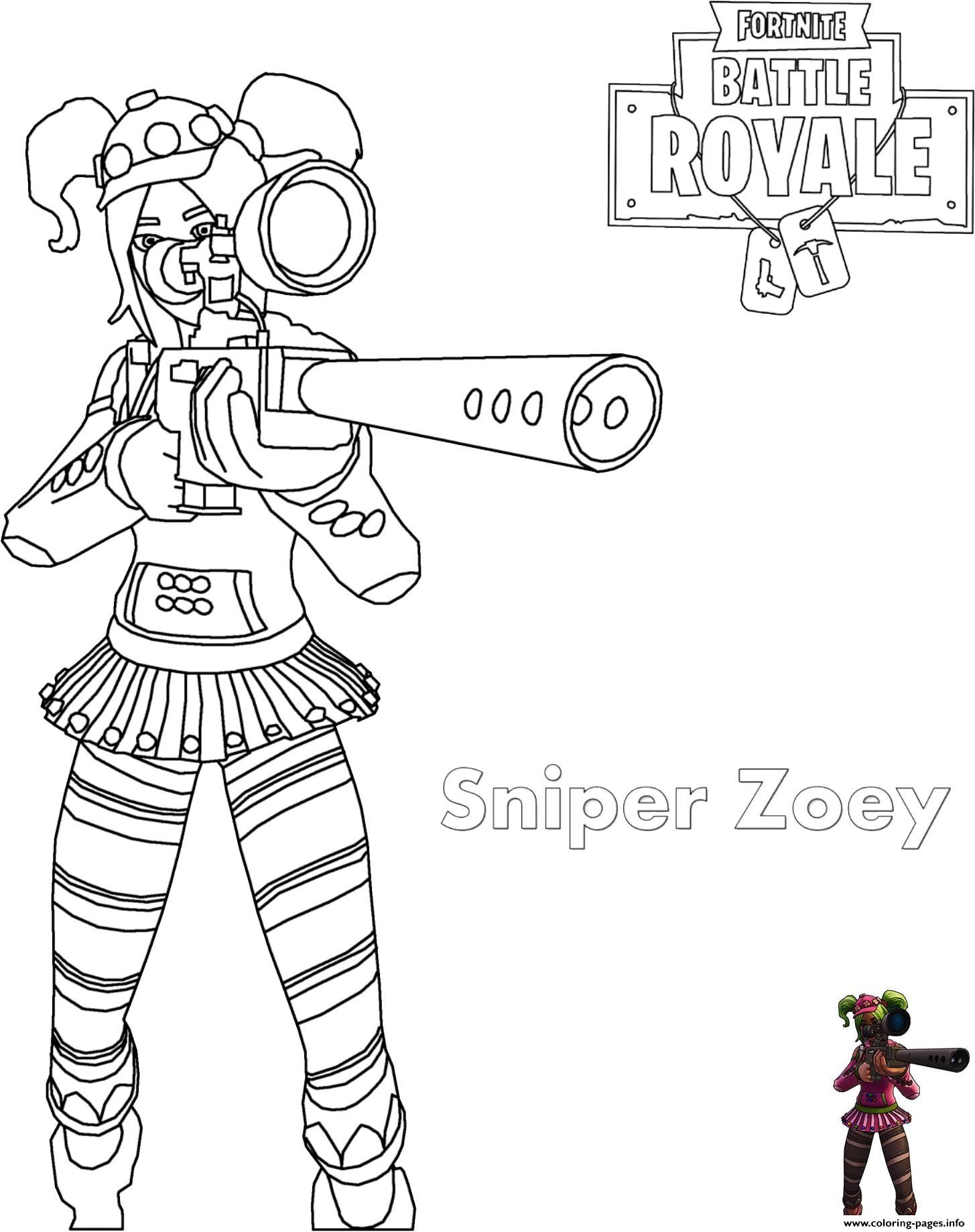 Fortnite Coloring Pages New Skins 61