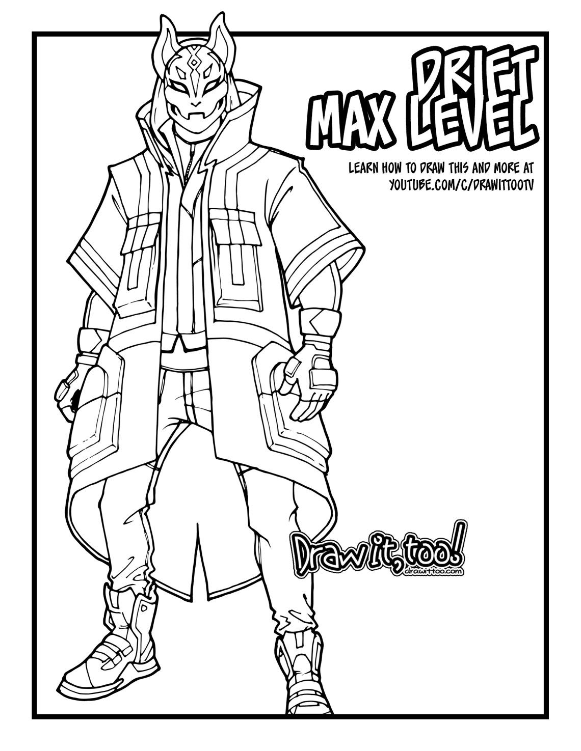 Fortnite Coloring Pages New Skins 65