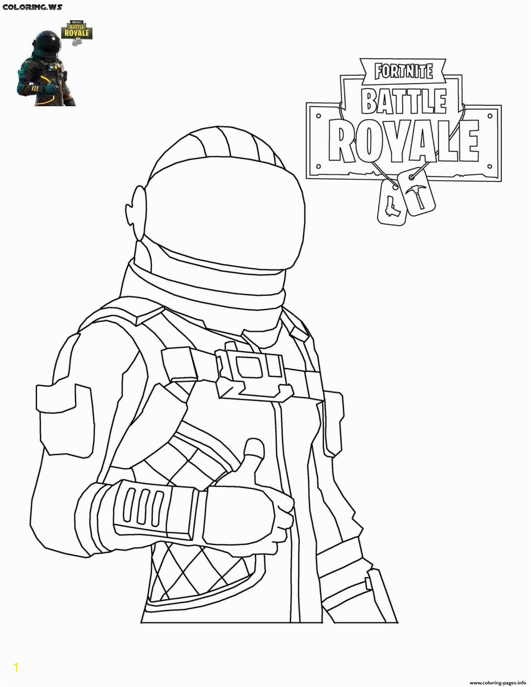 Fortnite Coloring Pages New Skins 73