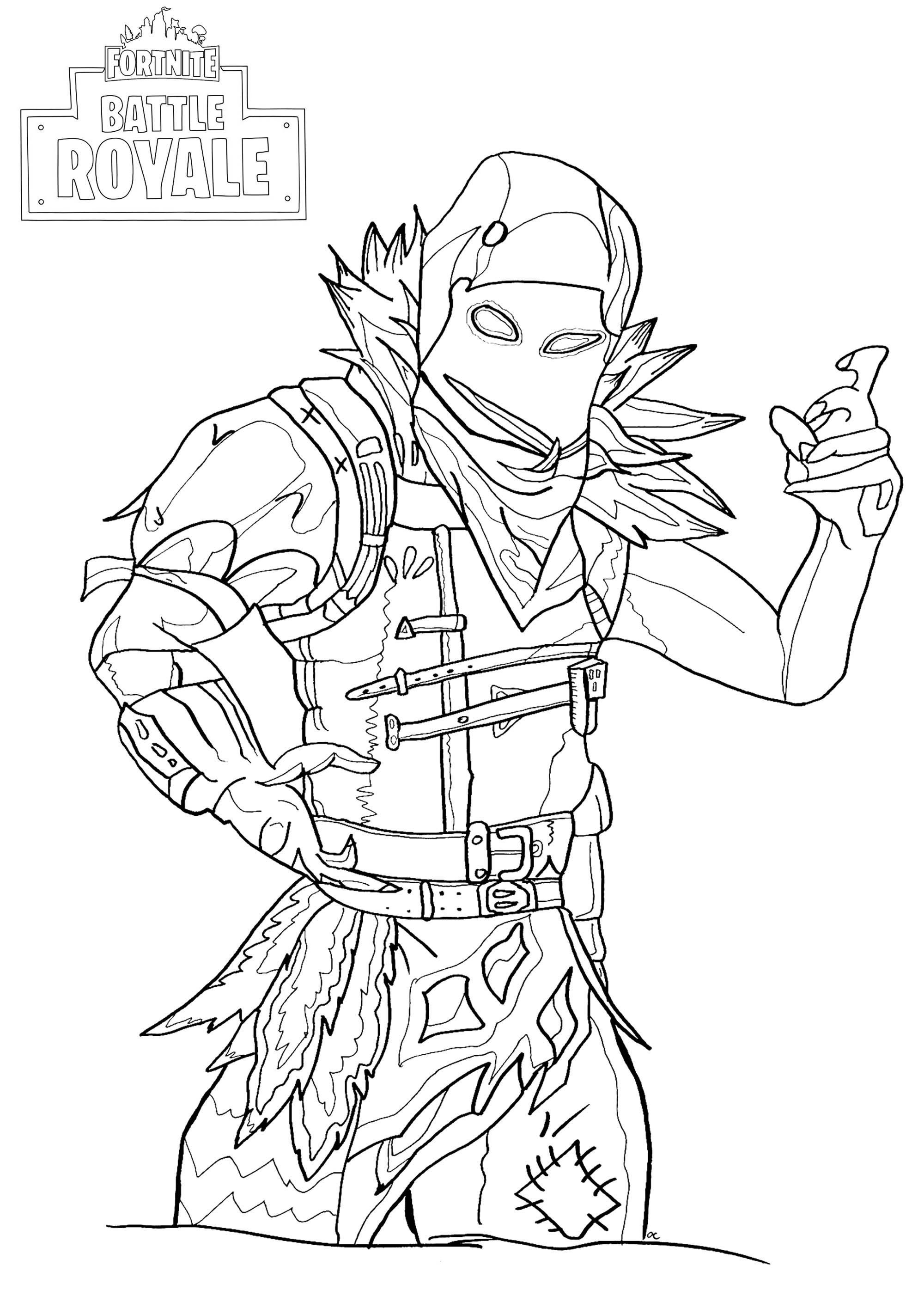 Fortnite Coloring Pages New Skins 75