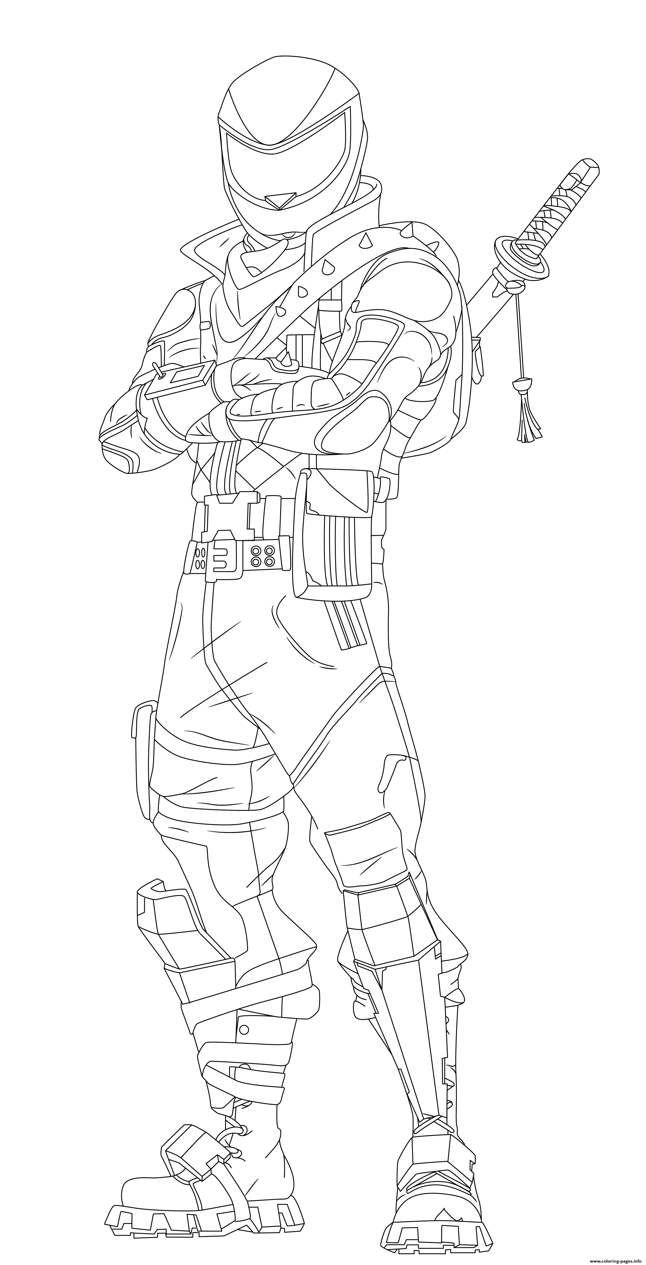 Fortnite Coloring Pages New Skins 80