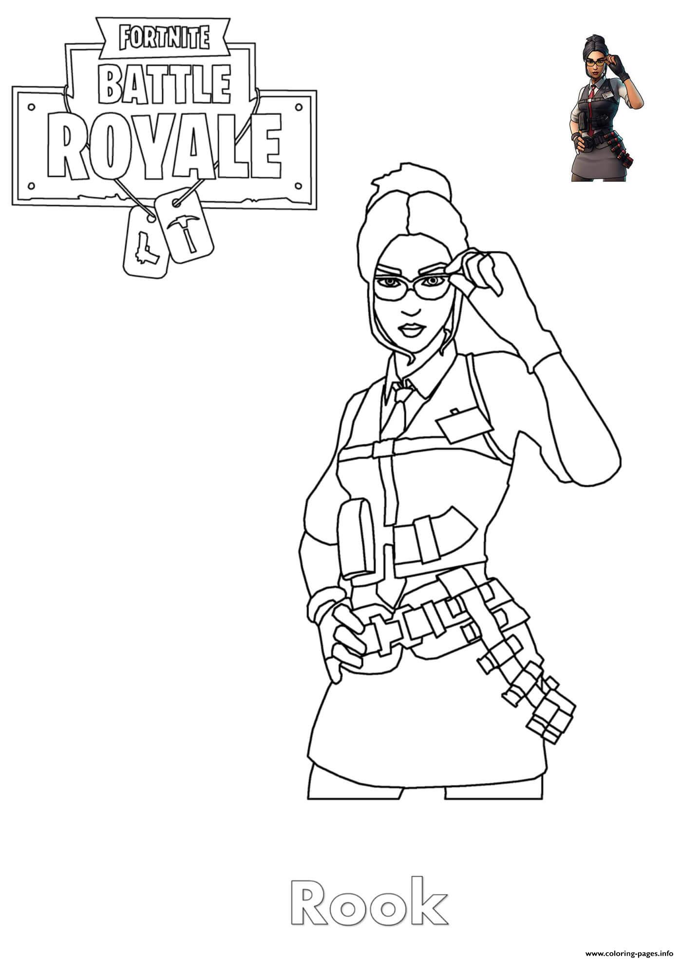 Fortnite Coloring Pages New Skins 83