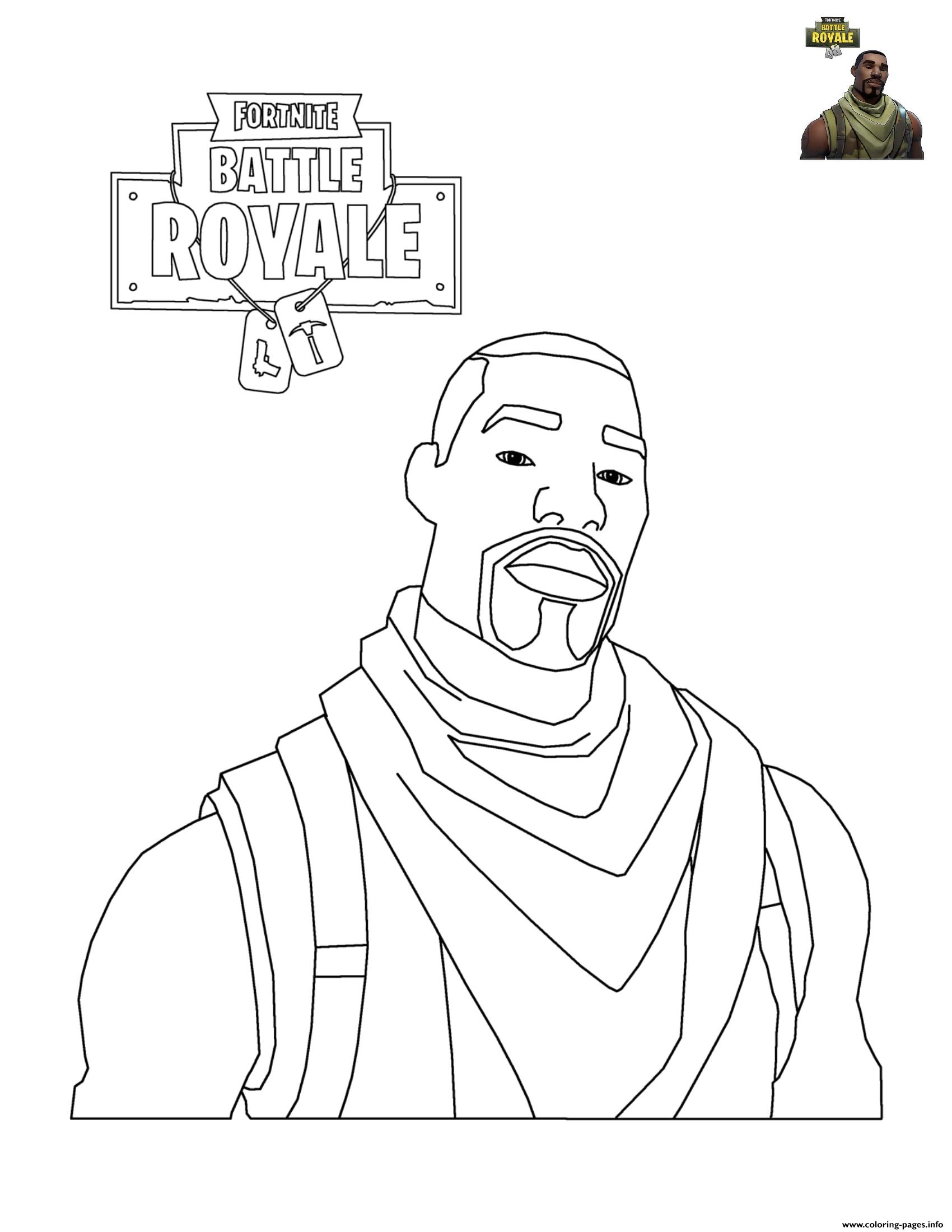 Fortnite Coloring Pages New Skins 9