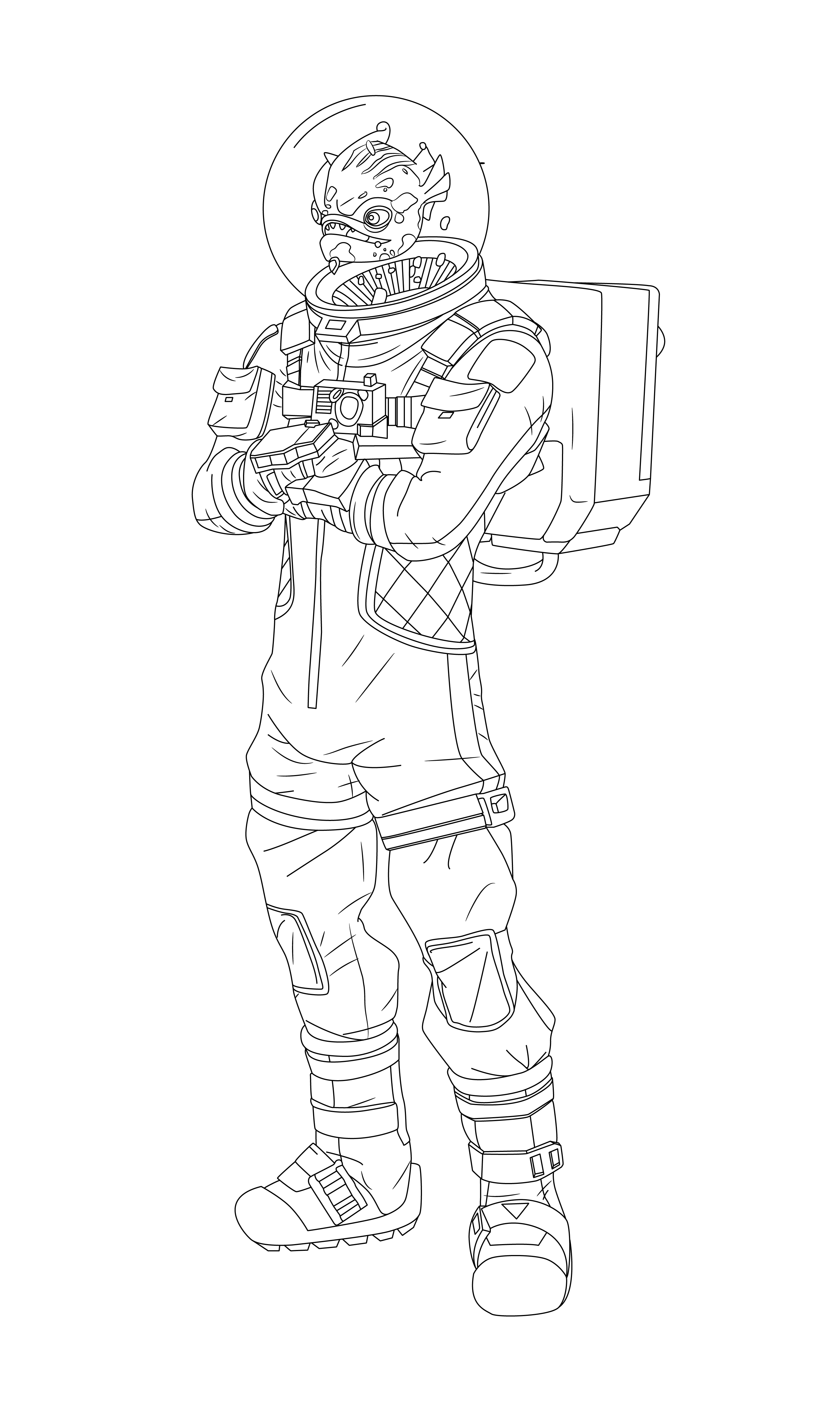 Fortnite Coloring Pages New Skins 93