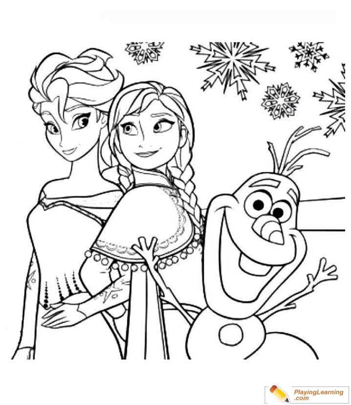 Frozen 2 Elsa and Anna Coloring Pages 140