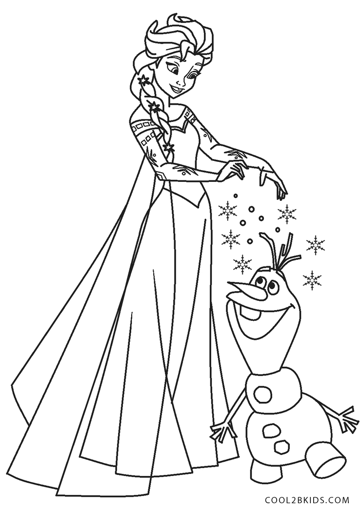 Frozen 2 Elsa and Anna Coloring Pages 40