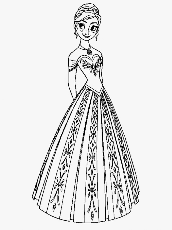 Frozen 2 Elsa and Anna Coloring Pages 51