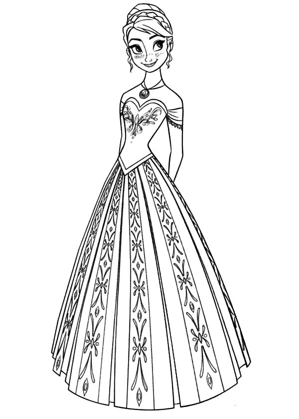 Frozen 2 Elsa and Anna Coloring Pages 63