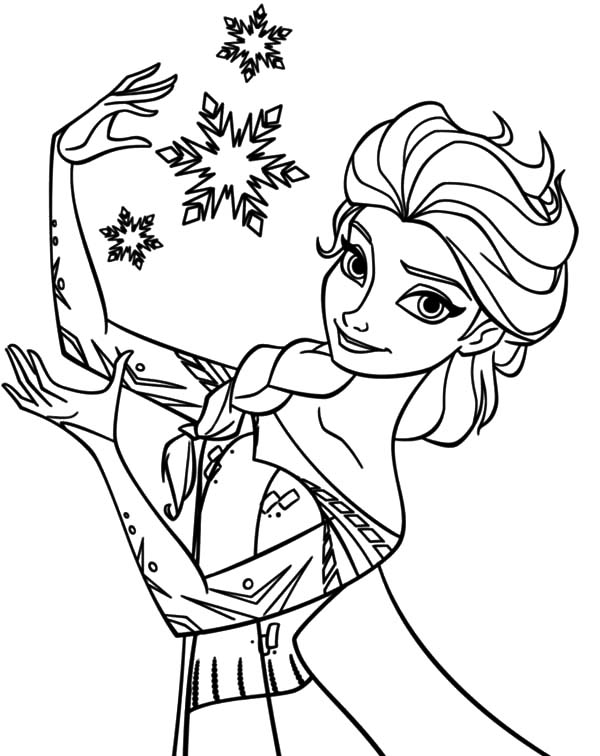 Frozen 2 Elsa and Anna Coloring Pages 64