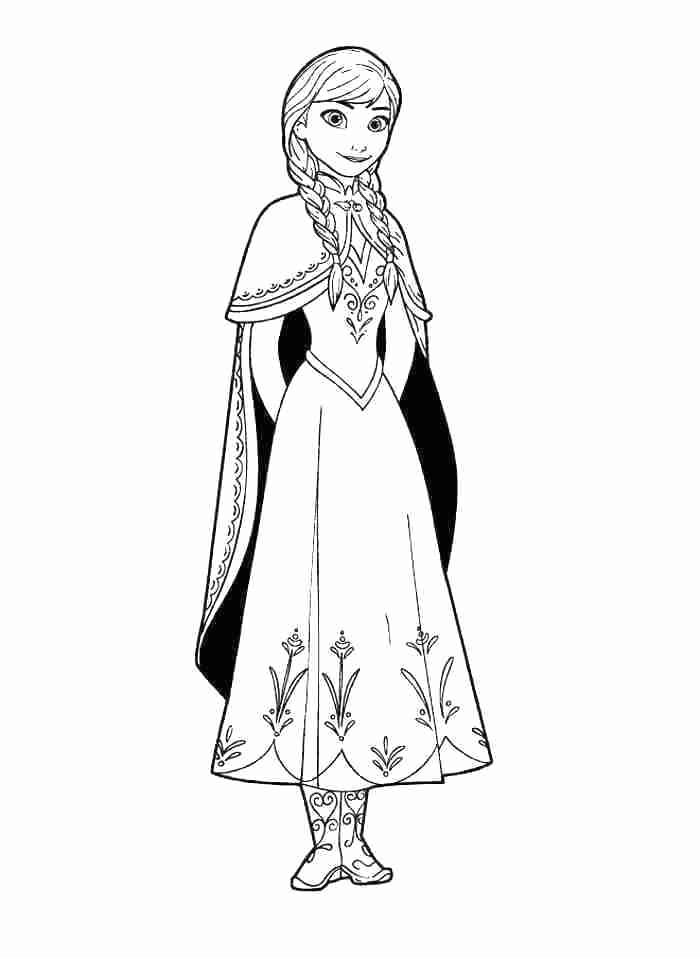 Frozen 2 Elsa and Anna Coloring Pages 99