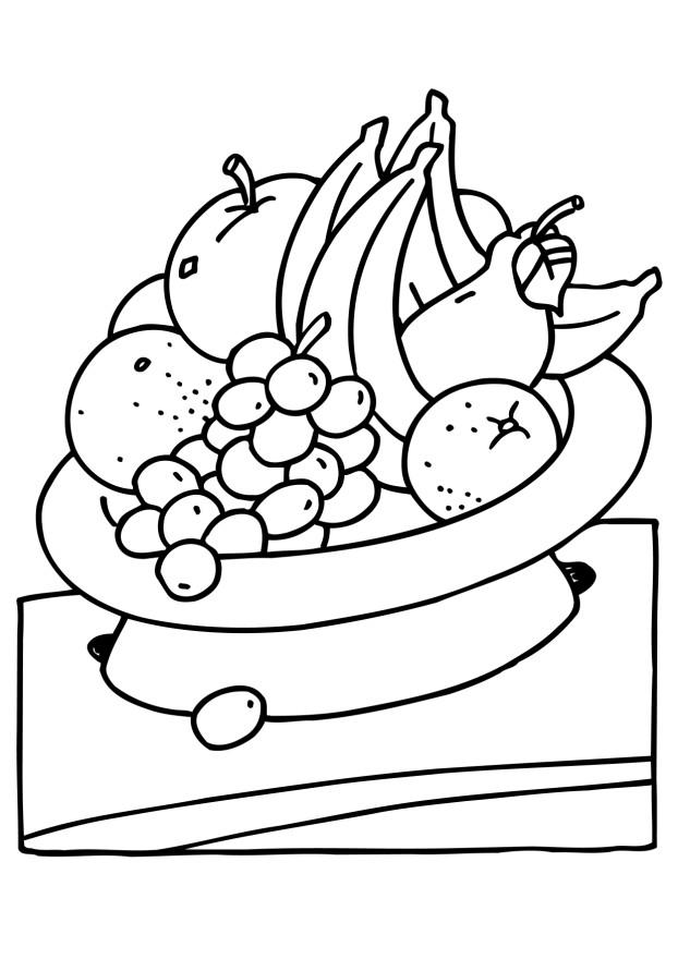 Fruit Coloring Pages for Kids Activities 107