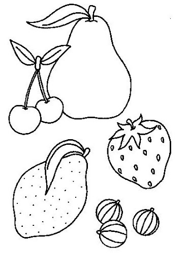 Fruit Coloring Pages for Kids Activities 117