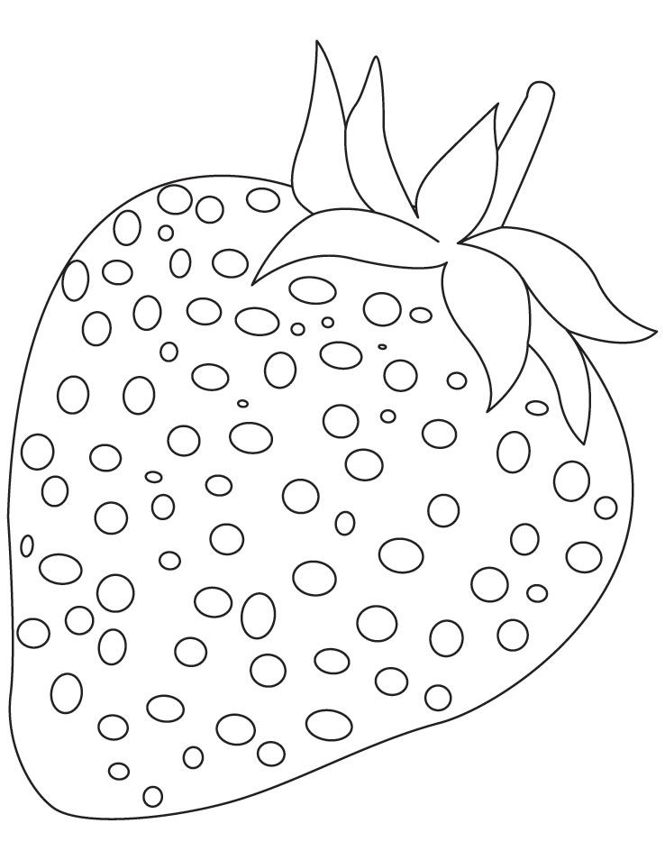 Fruit Coloring Pages for Kids Activities 124