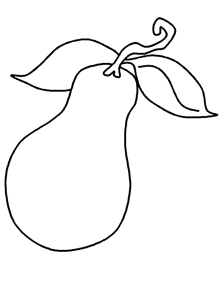 Fruit Coloring Pages for Kids Activities 13