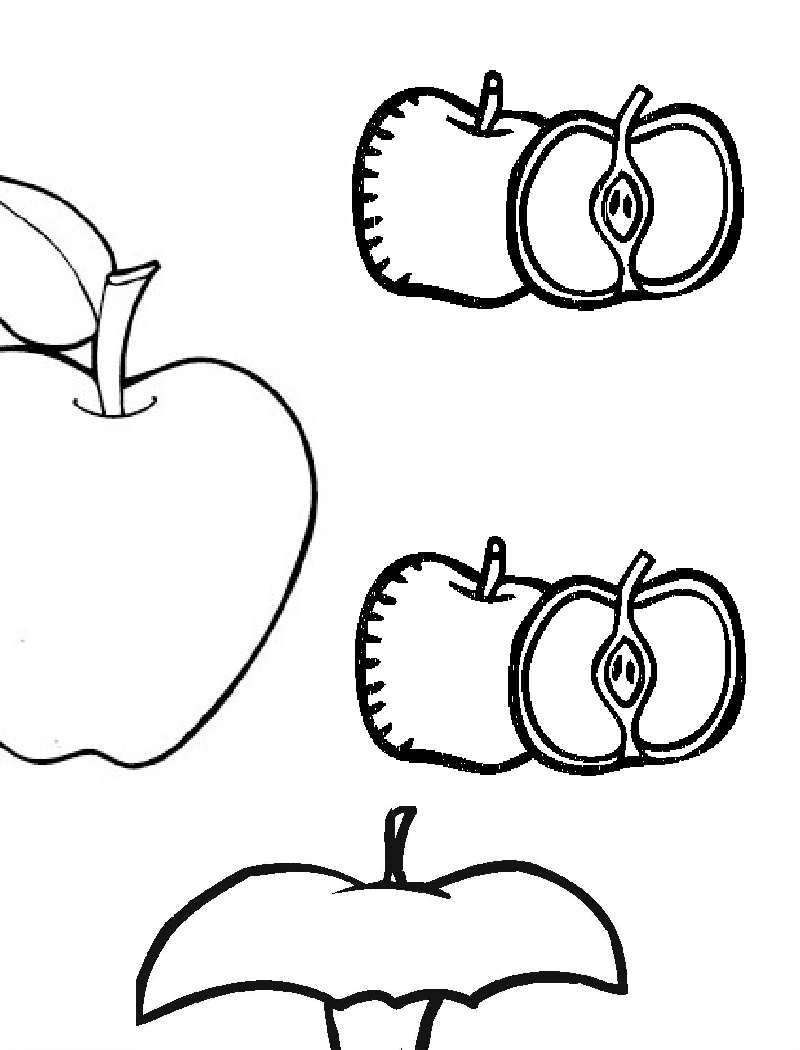 Fruit Coloring Pages for Kids Activities 130