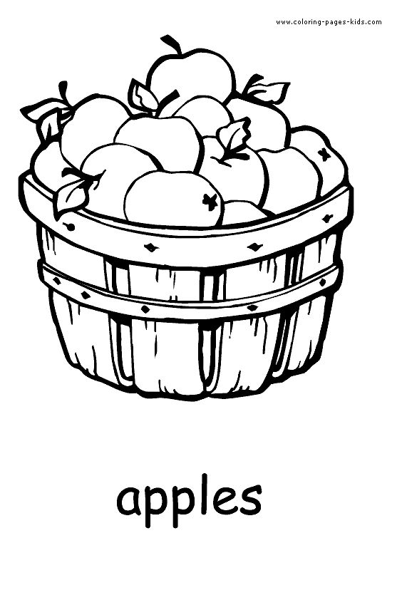 Fruit Coloring Pages for Kids Activities 27