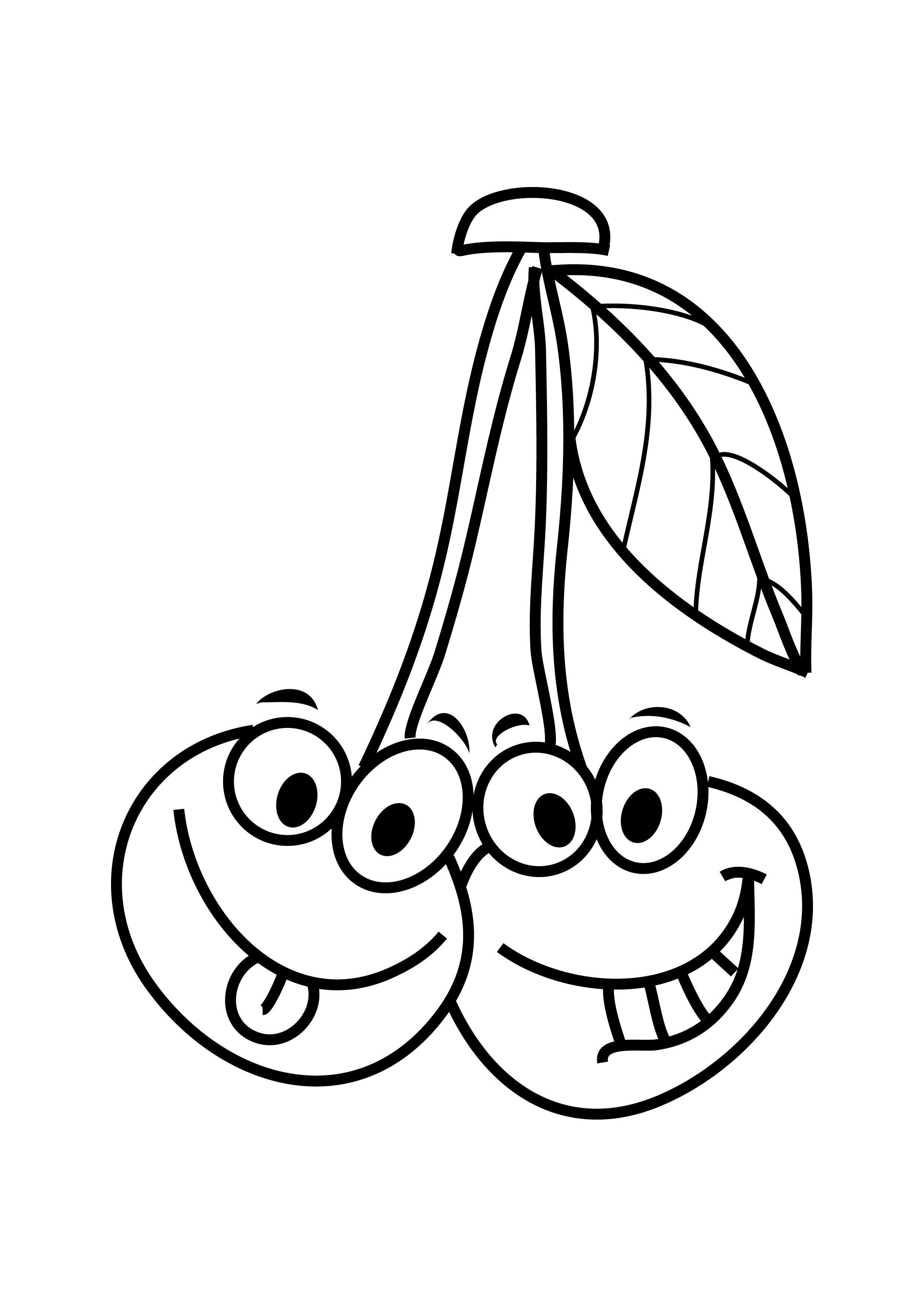 Fruit Coloring Pages for Kids Activities 37