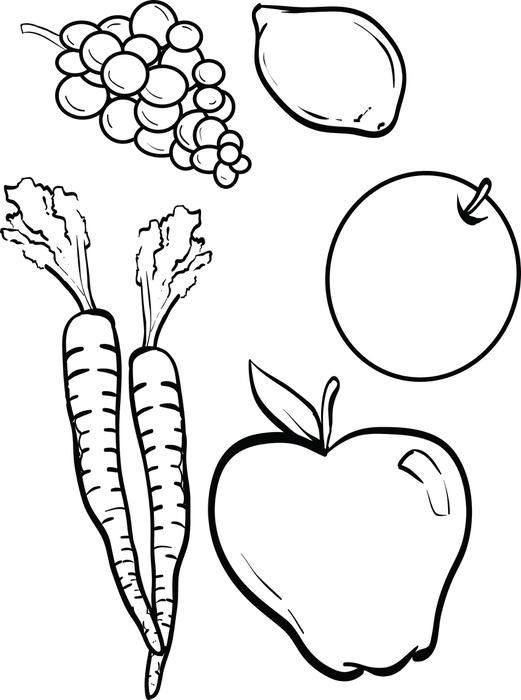 Fruit Coloring Pages for Kids Activities 47