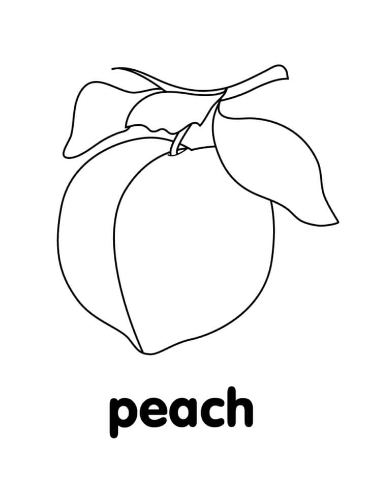 Fruit Coloring Pages for Kids Activities 59