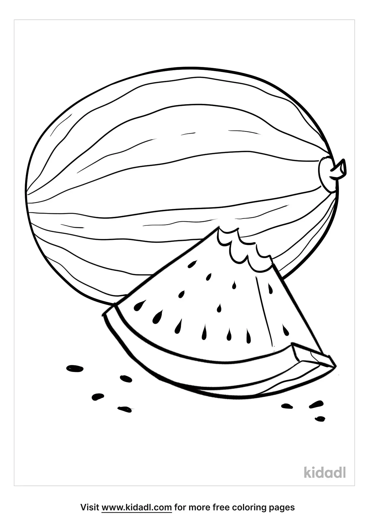 Fruit Coloring Pages for Kids Activities 61