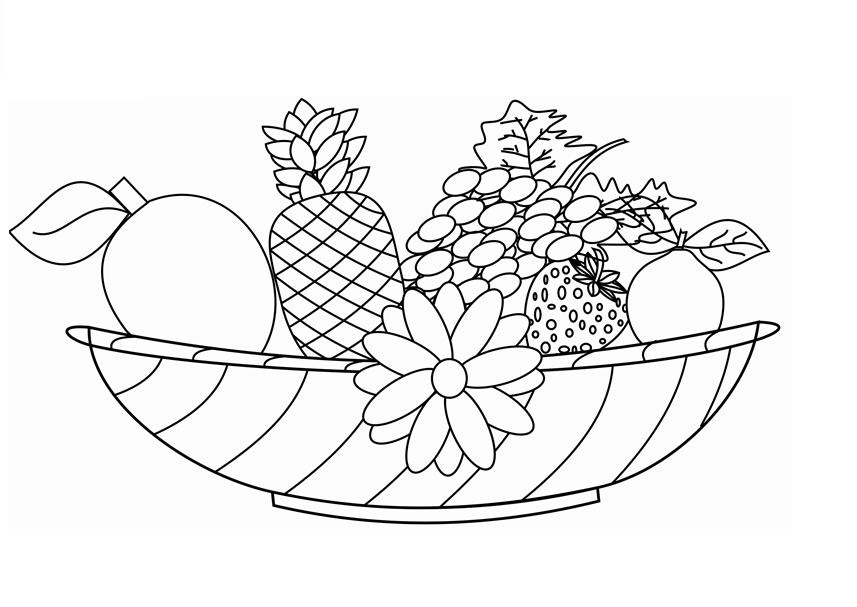 Fruit Coloring Pages for Kids Activities 66