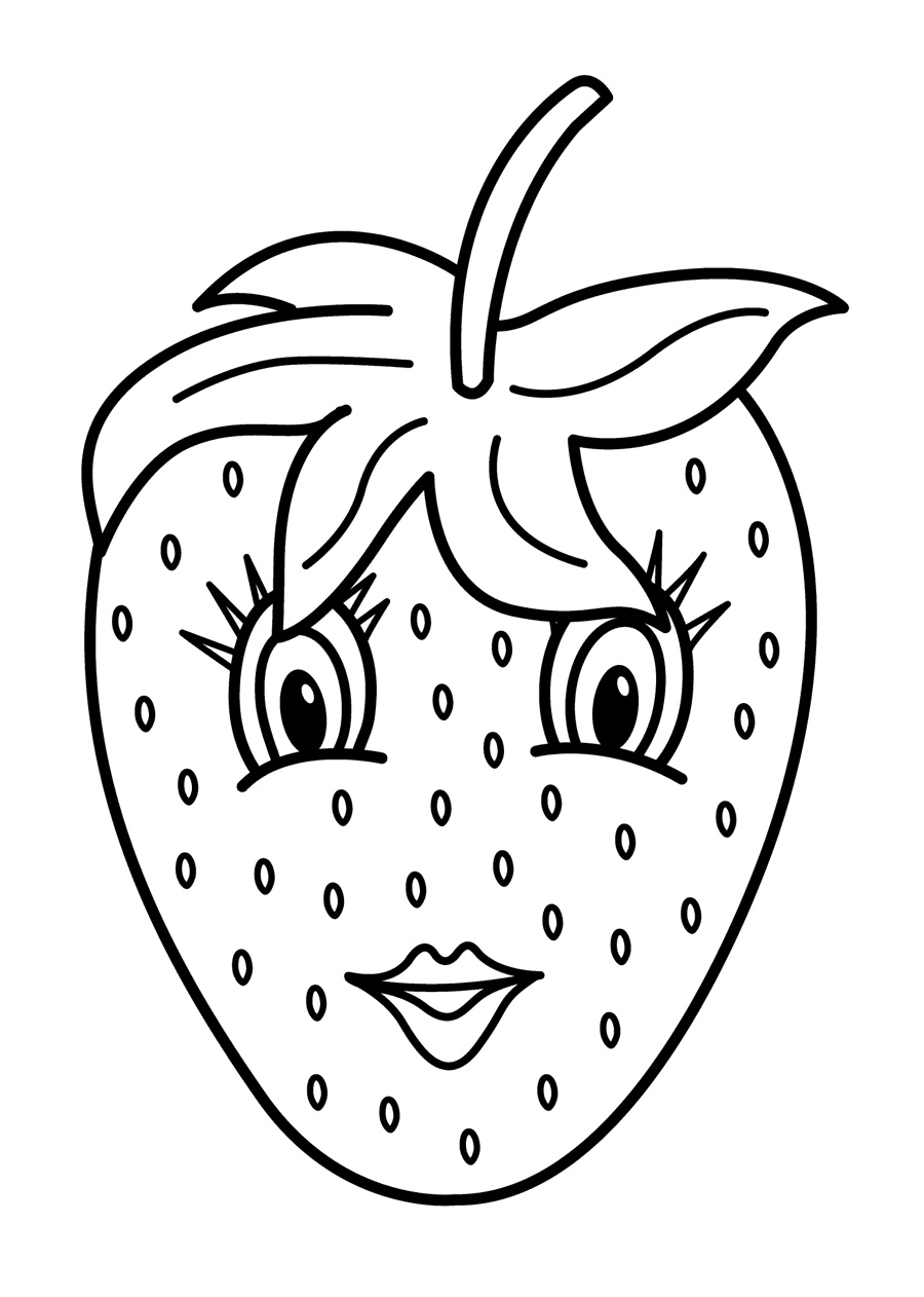 Fruit Coloring Pages for Kids Activities 72