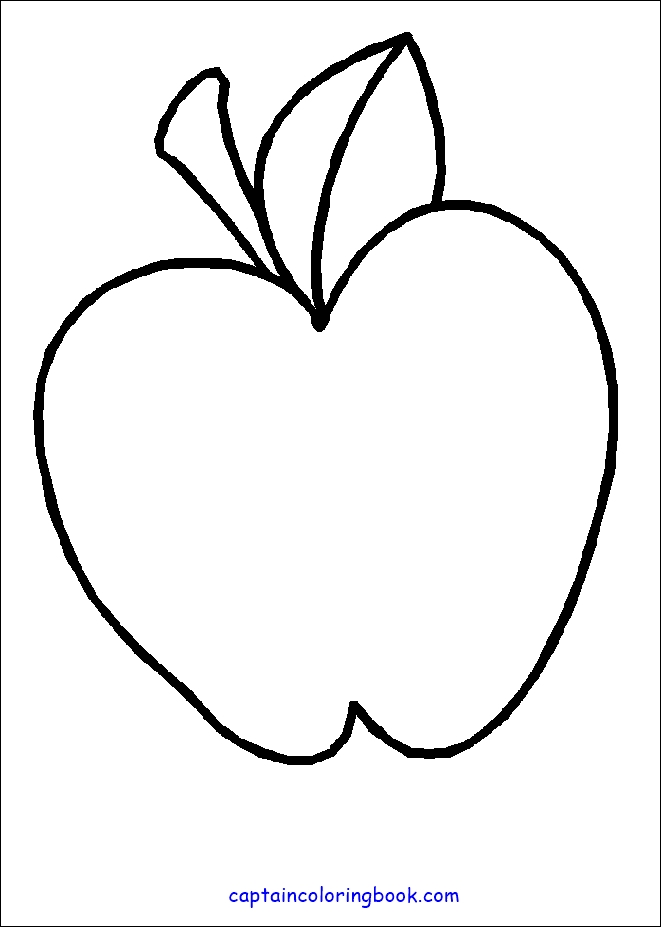 Fruit Coloring Pages for Kids Activities 97