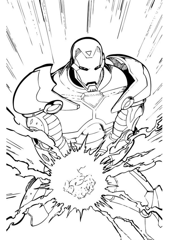 Iron Man 4 Coloring Pages Free Printable 101